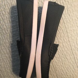 Black loafers. Cute and comfortable women’s 9